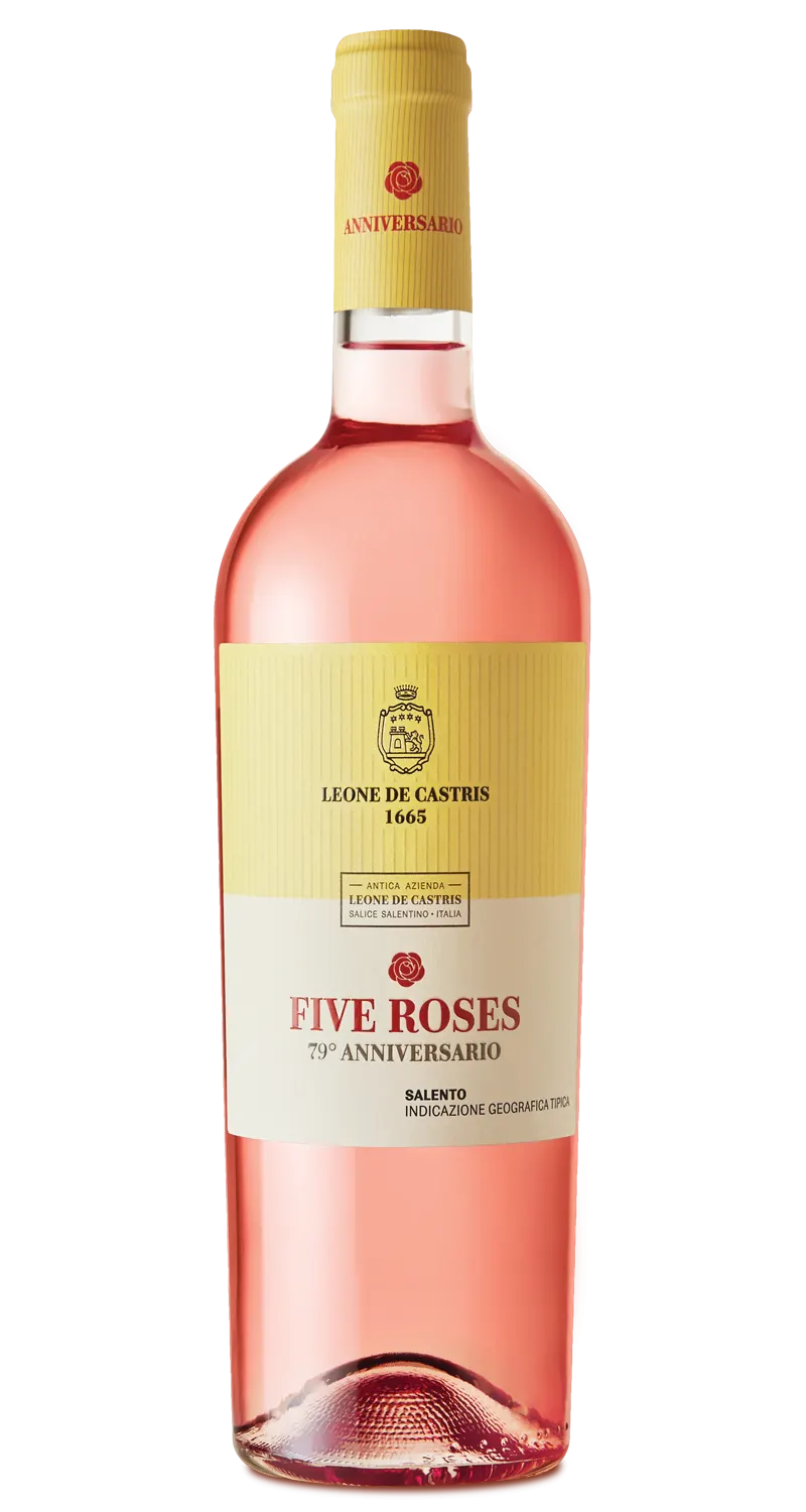 five-roses-79-anniversario-leone-de-castris-vitivinicoltori-dal-1665
