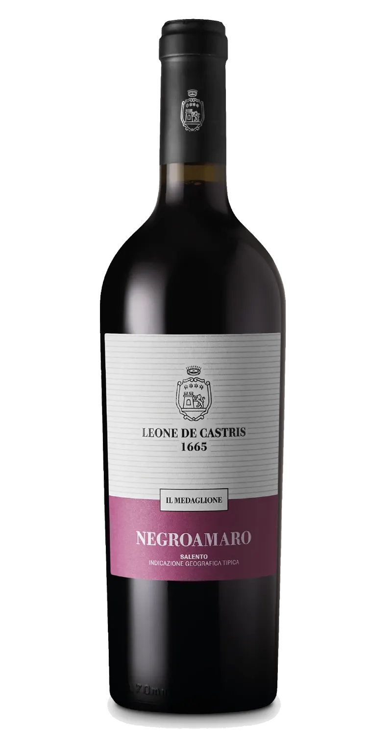 il-medaglione-negroamaro-leone-de-castris-vitivinicoltori-dal-1665