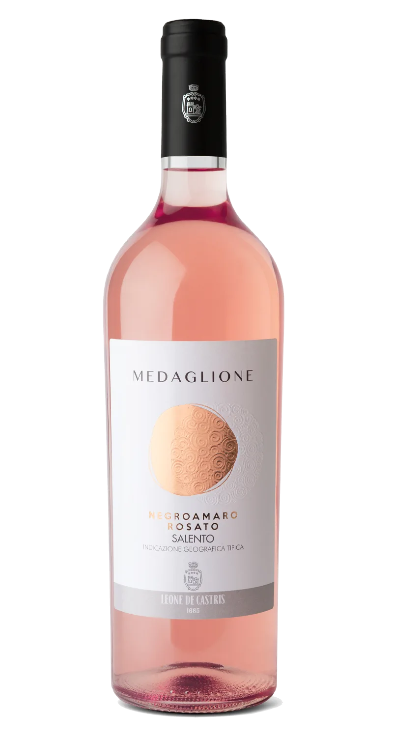 medaglione-negroamaro-rosato-leone-de-castris-vitivinicoltori-dal-1665