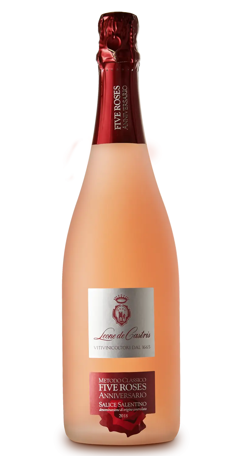 five-roses-metodo-classico-anniversario-2018-leone-de-castris-vitivinicoltori-dal-1665