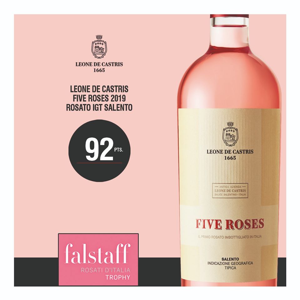 92 pts to Five Roses 2019 by Falstaff