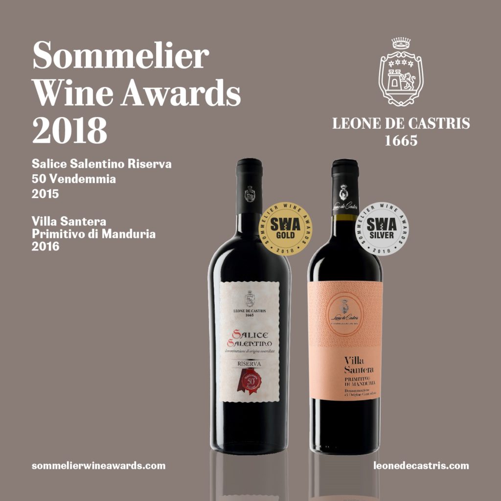 Sommelier Wine Awards e Decanter World Wine Awards premiano i nostri vini